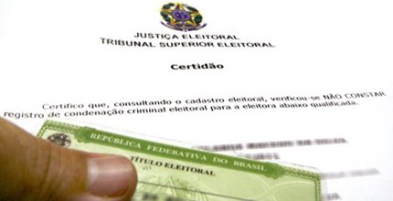 Certidão de quitação eleitoral